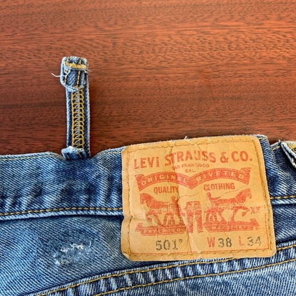 Men's 501 Levi's Mom Jeans - Picture 8 of 9